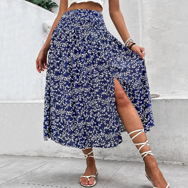 Anaya Midi Skirt leather skirt durable