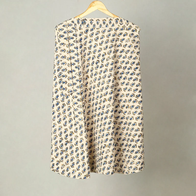Beige - Block Print Cotton Wrap Around Ajrakh Skirt 20 lace skirt intricate