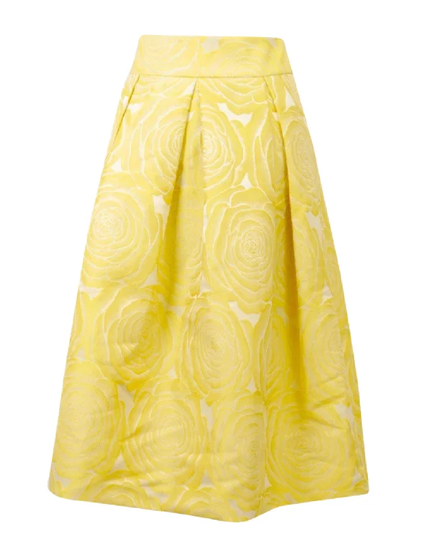 Carine Sunny Days Satin Skirt low waist skirt
