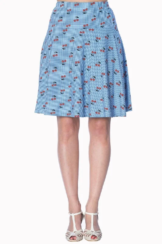 Cherry Love Skirt maxi skirt elegant