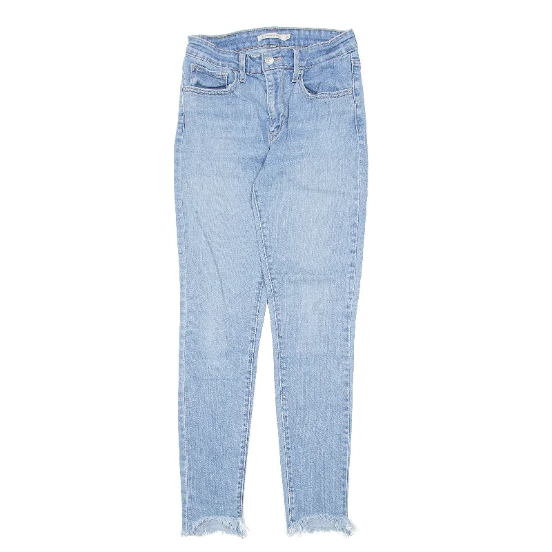 LEVI'S High Rise 721 Jeans Blue Denim Regular Skinny Womens W24 L27 Stylish High-Rise Mom Jeans LEVI'S High Rise 721 Jeans Blue Denim Regular Skinny Womens W24 L27 Stylish High-Rise Mom Jeans