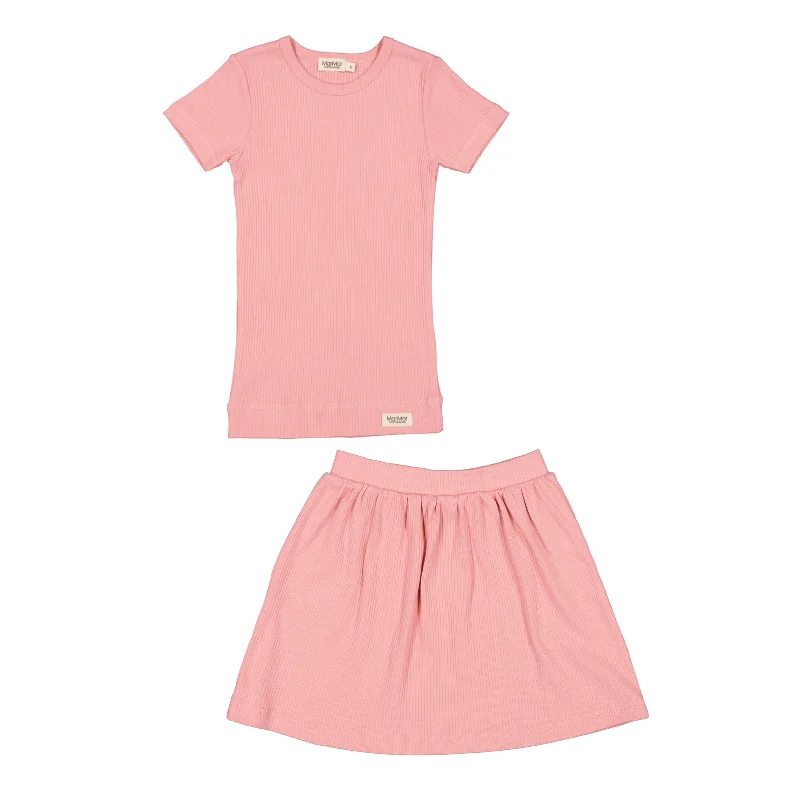 MARMAR PINK DELIGHT SS SKIRT SET mini skirt trendy