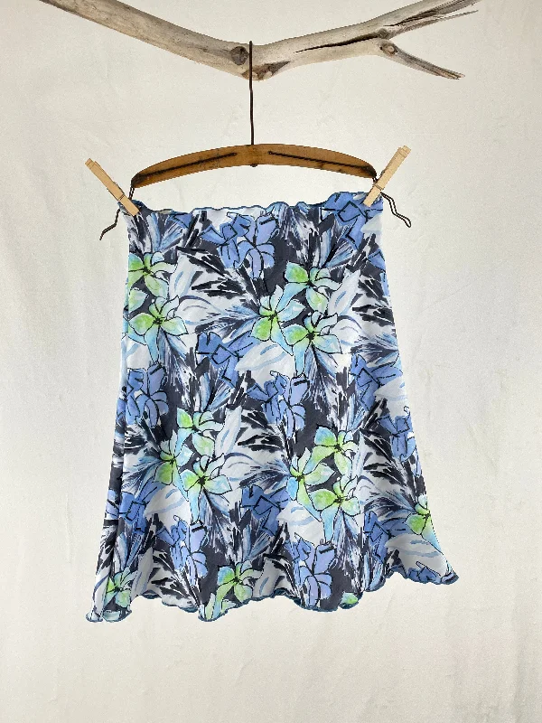 Phuket Beach Floral Switchstacks Reversible Bias Skirt summer skirt style