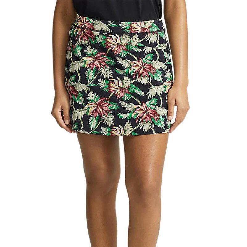 RLX Ralph Lauren Women's Printed Aim Skort 17" - Island Bamboo Floral belted skirt waist RLX Ralph Lauren Women's Printed Aim Skort 17" - Island Bamboo Floral belted skirt waist
