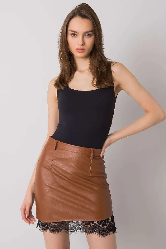 Short skirt  Italy Moda chiffon skirt floaty