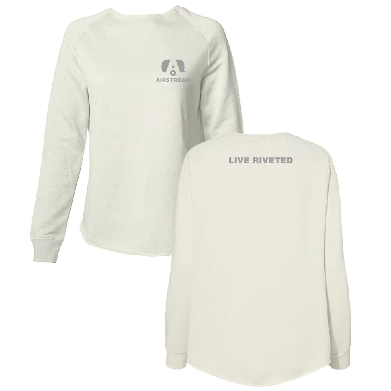 Airstream Trailer A Live Riveted Super Soft Women's Sweatshirt Hoodie with Fur Luxurious Winter Airstream Trailer A Live Riveted Super Soft Women's Sweatshirt Hoodie with Fur Luxurious Winter
