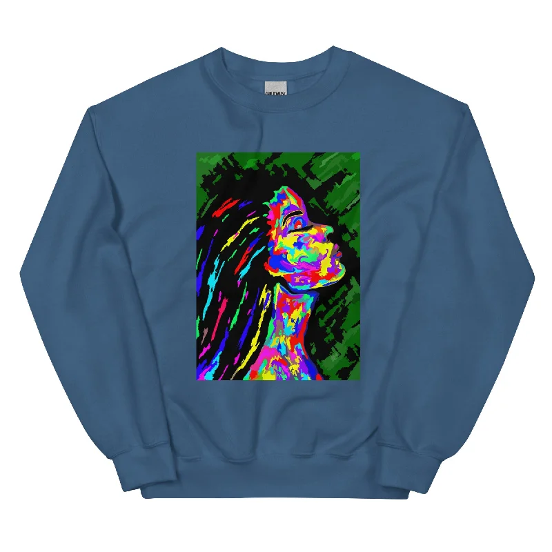 BARAN Women's Sweatshirt Hoodie with Magnetic Closure Innovative Modern