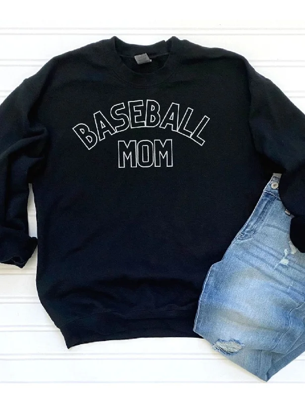 Baseball Mom Unisex Heavy Blend™ Crewneck Sweatshirt - Many Colors Hoodie with Frayed Bohemian Relaxed Baseball Mom Unisex Heavy Blend™ Crewneck Sweatshirt - Many Colors Hoodie with Frayed Bohemian Relaxed