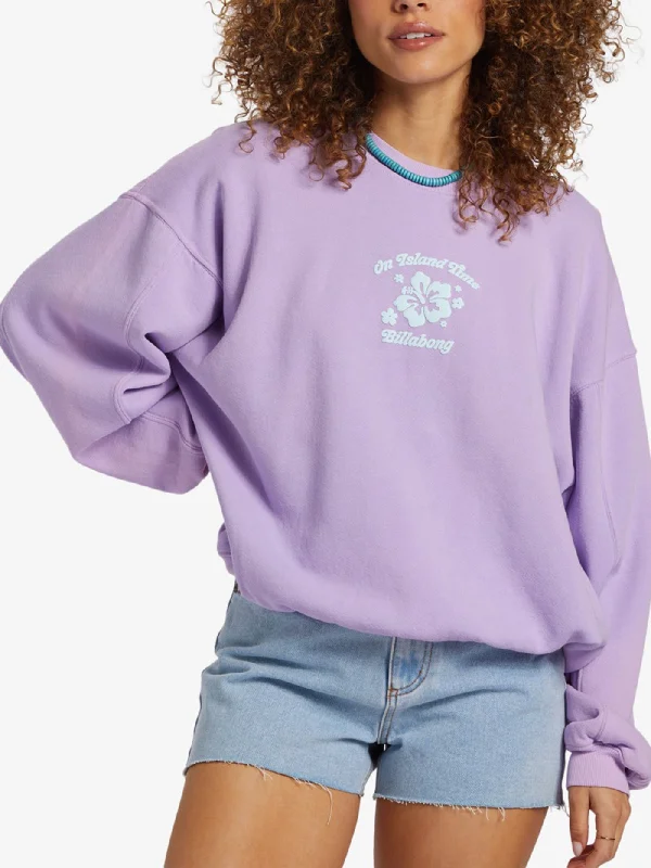Aloha Kendal Crewneck Sweatshirt Zip Hoodie Drawstring Kangaroo Pocket