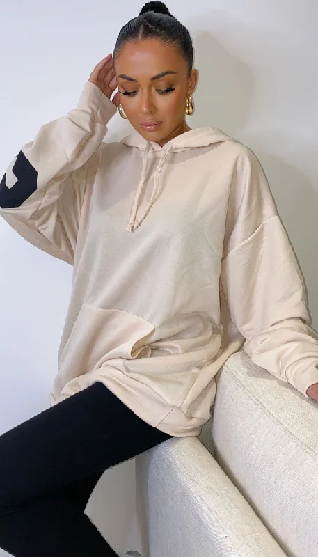 Buffalo New York Hoodie Hoodie with Color Block Contrast Stylish