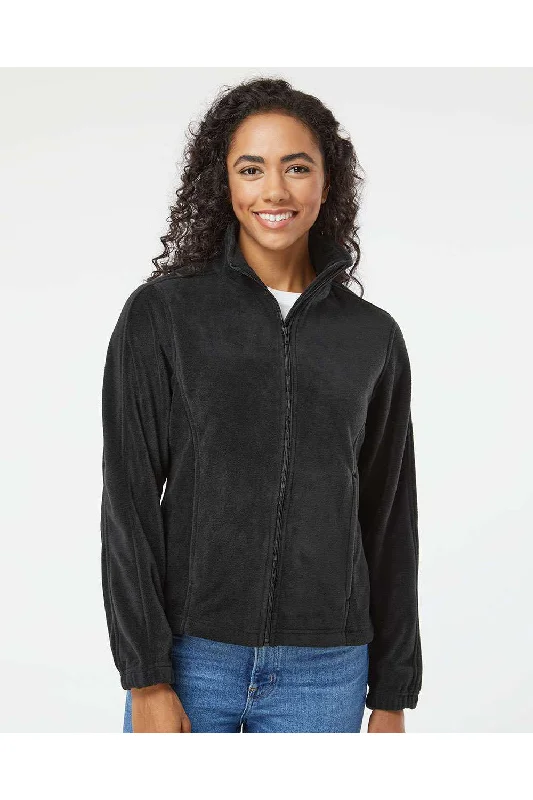Burnside Womens Polar Fleece Full Zip Sweatshirt w/ Pockets - Black - Closeout Oversized Hoodie Comfort Casual Burnside Womens Polar Fleece Full Zip Sweatshirt w/ Pockets - Black - Closeout Oversized Hoodie Comfort Casual