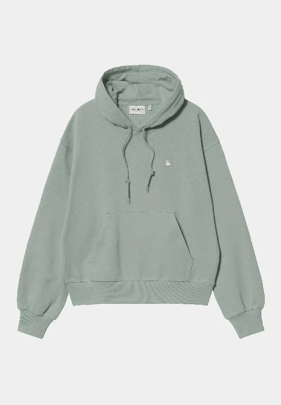 W' Hooded Casey Sweatshirt Hoodie Crop Top Short Trendy
