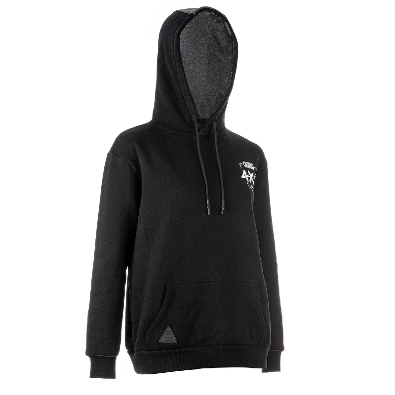 Women's ARB Shield Hoodie - Black Hoodie with Hem Elastic Stretchable Comfortable