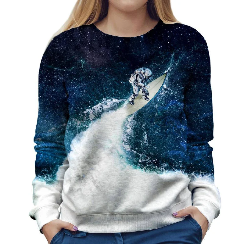 Endless Ocean Womens Sweatshirt Hoodie with Ribbed Cuffs Snug Fit Comfort