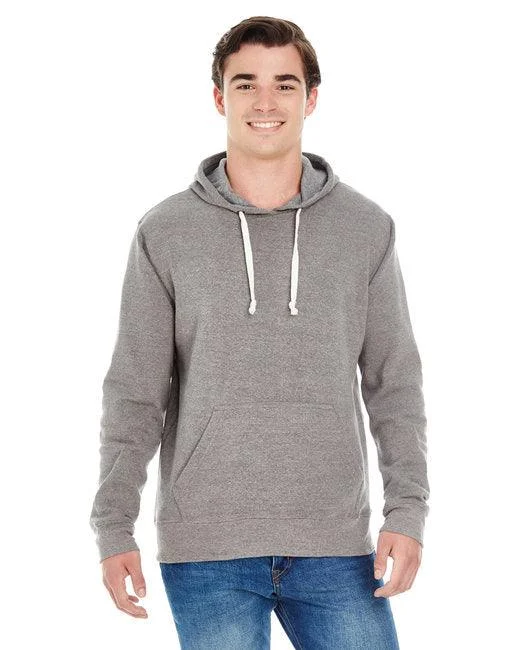 J America Adult Triblend Pullover Fleece Hooded Sweatshirt JA8871 Hoodie with Elastic Cuffs Stretchable Comfortable J America Adult Triblend Pullover Fleece Hooded Sweatshirt JA8871 Hoodie with Elastic Cuffs Stretchable Comfortable