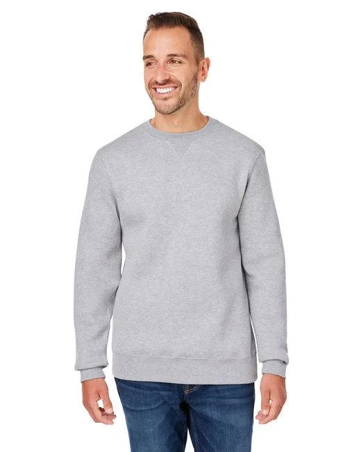 J America Unisex Premium Fleece Sweatshirt 8424JA Hoodie with Metallic Shiny Futuristic J America Unisex Premium Fleece Sweatshirt 8424JA Hoodie with Metallic Shiny Futuristic