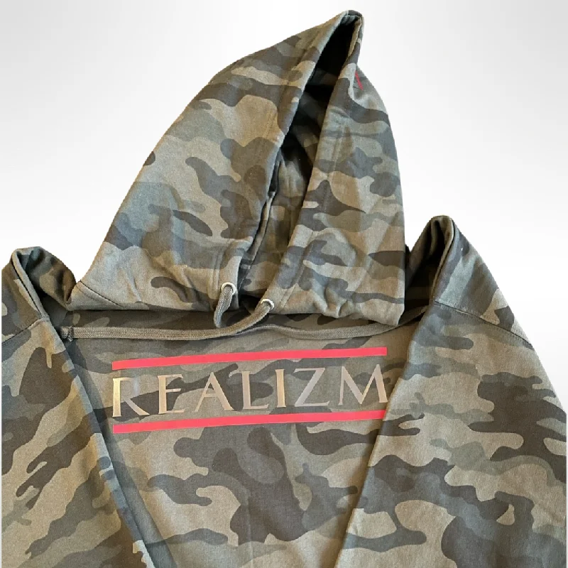OG REALIZM Design Green Camo Hoodie Oversized Hoodie Comfort Casual