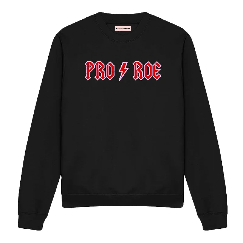 Pro Roe Feminist Sweatshirt Hoodie with Pastel Soft Subtle