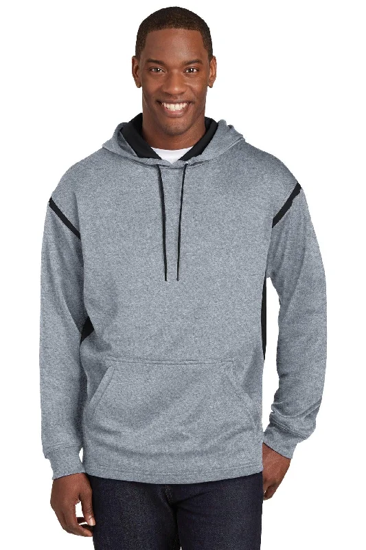 Sport-Tek Tech Fleece Colorblock Hooded Sweatshirt. F246 Hoodie with Typography Text Message Sport-Tek Tech Fleece Colorblock Hooded Sweatshirt. F246 Hoodie with Typography Text Message