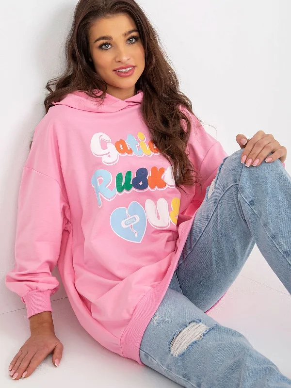 Sweatshirt Fancy Hoodie with Tie-Dye Psychedelic Retro