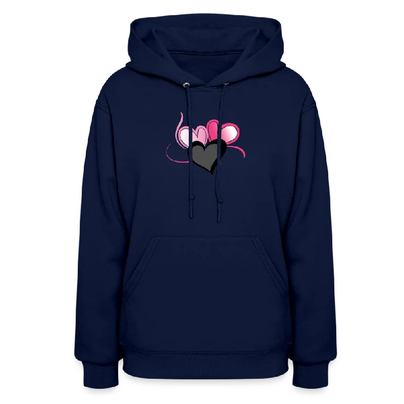 Three Heart Cord Women's Hoodie - Ships from The US Hoodie with Oversized Fit Loose Comfortable Three Heart Cord Women's Hoodie - Ships from The US Hoodie with Oversized Fit Loose Comfortable