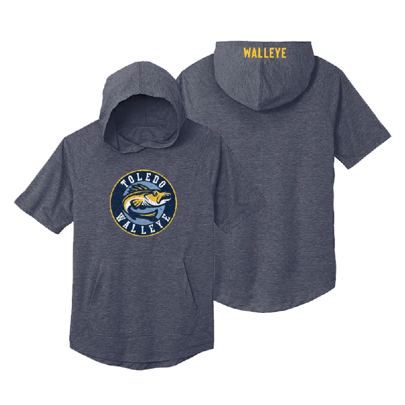 Toledo Walleye Short Sleeve 108 Hoodie Hoodie with Hem Patch Decorative Personalized Toledo Walleye Short Sleeve 108 Hoodie Hoodie with Hem Patch Decorative Personalized