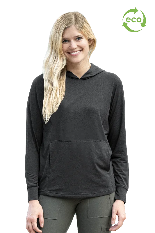 Women's Vansport Trek Hoodie Hoodie with Back Slit Movement Comfort